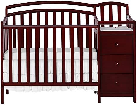 dream on me mini crib with changing table