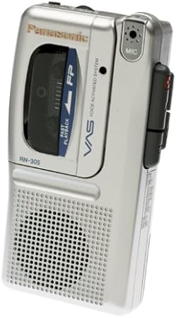 Panasonic (RN-305) RN305 Micro Cassette Recorder with Voice Activation