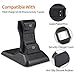 Aresh Compatible with Fitbit Charge 3 Charger, with 3(ft) USB Cable Charging Stand Dock Station for Charge 3/3 SE Fitness Activity Tracker