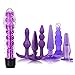 ABBY -J 10 Speed Mini Vibrantor 7PCS Games Kit for Couples Vibrantors Amal Plugs Adult BSDM Toys for Womanthumb 1