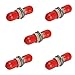 ST Fiber Optic Adapter - Comm Cable ST to ST Simplex Singlemode & Multimode Coupler - 5 Pack - Metal