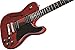 Fender Jim Adkins JA-90 Thinline Telecaster Electric Guitar, with 2-Year Warranty, Crimson Red Transparent, Laurel Fingerboard