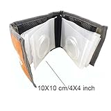 Aventik High Grade10 Pockets Fly Fishing Leader Wallet Leader Case Tippet Storage for Fly Fishing