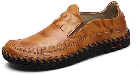 edv0d2v266 Men's Fashion Casual Leather Shoes Pointed Toe Business Suit Shoes Wedding Dress Shoes