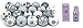 10 Knobs Grey White Hand Painted Ceramic Knobs Cabinet Drawer Pull by Karmkara 1 10 ml Lotus essential oil free