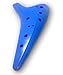 Legend of Zelda Inspired 12 Hole Ocarina – Alto C –Sky Blue Durable Plastic – Link- Sweet Potato flute – Focalink - Easy to play - Perfect for First Timers – Free Songbook, Tutorial & Neck Strap