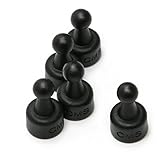 CMS NeoPin® 24-Count Black Magnetic Push Pins - Can Hold up to 16 Pages of 20 lb Paper