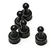 CMS NeoPin® 24-Count Black Magnetic Push Pins - Can Hold up to 16 Pages of 20 lb Paper