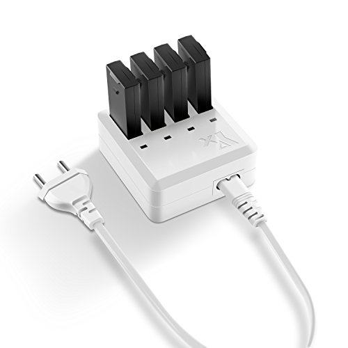 Rantow-4-in-1-Mehrfachbatterie-Akkuladegeraet-Ladegeraet-Ladestation-fuer-DJI-Tello-Minidrone-Laden-Sie-4-Batterien-gleichzeitig-auf
