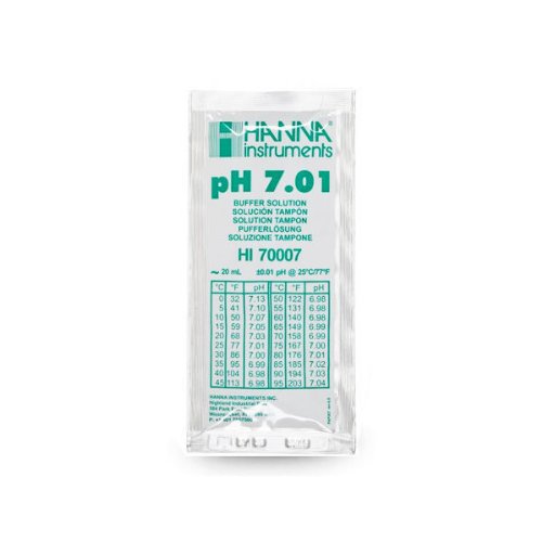 20 ml - pH 7.01 - Buffer Solution - pH Calibration Solution - Hanna Instruments 716876