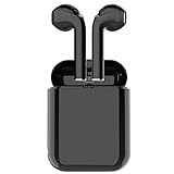 Bluetooth Earbuds,True Wireless headphone Stereo Bass Earphones for Sports with Built-in-Mic and up to 2.5 Hours Playtime (Bluetooth 4.2,IPX4 with Case Cover)