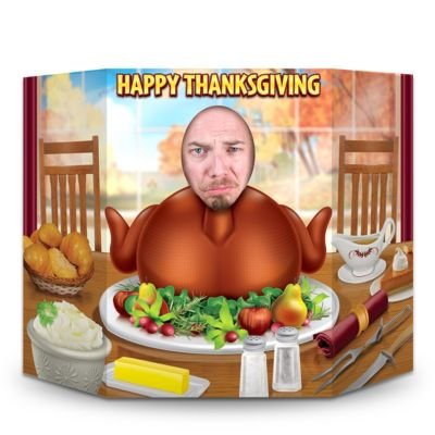 Beistle 99993 Turkey Photo Prop, 3-Feet 1-Inch by 25-Inch