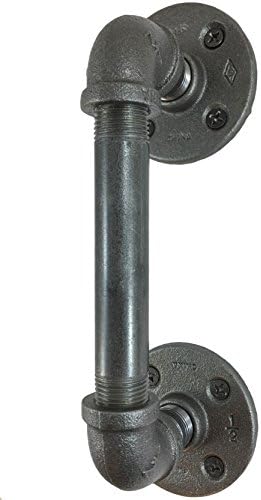 Urban Industrial Decor Pipe Door Handle (7.5", Standard)