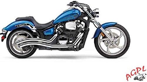 Yamaha Xvs 1300 Stryker Custom 11 14 Leise Zeile Speedster Swept Zum Gleichmassigen Vergrossern Des Rohrabschnitts Cobra 1810 2011 Amazon De Auto Motorrad