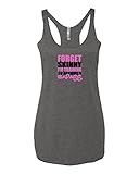Panoware Women's Funny Workout Tank Top | Forget Skinny I'm Training to Become A Badass