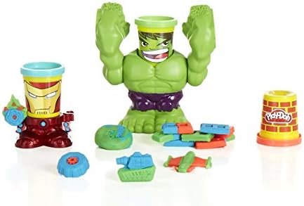 hulk play doh