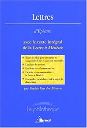 Lettres, Épicure