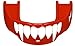 TapouT Youth Special Edition Fang Mouth Guard, Red/White