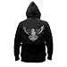 VEGASBEE® American Bald Eagle US National Symbol Jacket Vest Large Embroidered Iron-ON Patch 12