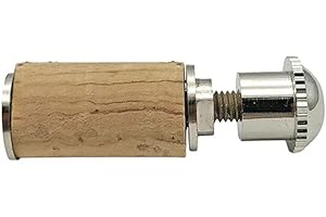 FENGTAIKE Flute Piccolo Head Joint Cork Cover Crown, Piccolo Flute Head Cork Stopper Plug Repair Parts for Musical Instrument Piccolo Crown Replacement