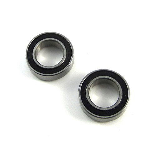 2pcs. 8x14x4mm Precision Ball Bearings Chrome Steel ABEC 3 Rubber Seals
