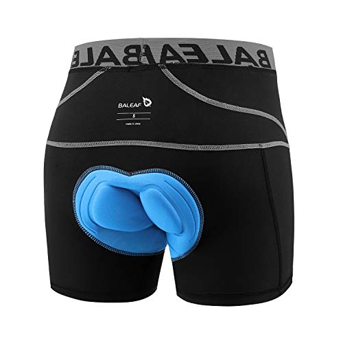 BALEAF Men's Padded Bike Shorts Cycling Underwear 3D Padding Mountain Biking Bicycle Liner