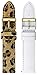 GUESS Women's U13597L1 Feminine Classic Gold-Tone Watch with Interchangeable Leather Straps