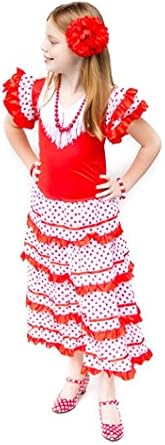 red spanish dress
