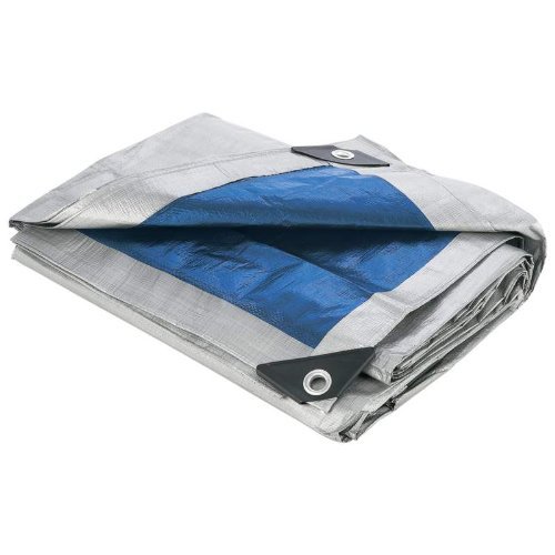 BF Systems SPTARP2 Maxam 12 X 16 All Purpose Tarp, Blue/Silver