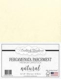 Parchment Paper - PERGAMENATA Natural Cardstock 8.5