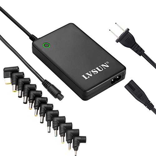 Universal Laptop Charger - Premium Quality, 90W 12-24V - Slim AC Adapter Power Supply Cord with USB Port for Mobile/Tablet - Compatible with Lenovo HP Dell Toshiba Samsung Acer Asus and Most Notebooks