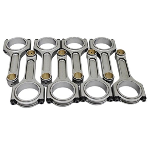 I Beam Race 5.700" 2.100" .927" Bronze Bush 4340 Connecting Rods For Chevy SBC(Set of 8)