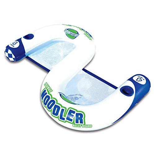 BESTChoiceForYou Noodler 2 Inflatable Two Person Lounge Chair Water Tube Raft Floating Swimming Pool Soft Float Towable Outdoor Party
