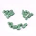 Atoplee 30pcs 2 Pole 2.54mm Pitch PCB Mount Screw Terminal Block Connector
