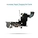 COHK USB Charging Port Dock Flex Cable with Microphone and Headphone Audio Jack Replacement for iPhone 6s 4.7 inchs Grey