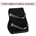 kebado Upgraded Version - Premium Lumbar Pillow Support for Car - Full Lumbar Back Support - Two Straps Office Chair Black Car Lumbar Support - Memory Foam Orthopedic Back - Lumbar Support Cushion