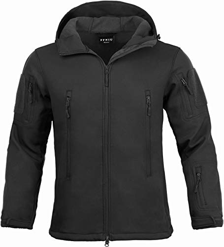 Tactical Jacket for Men Water Repellent Windproof Coat Big Tall Mens Fleece Lined Softshell Jackets