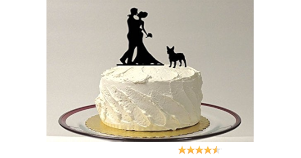 frenchie cake topper