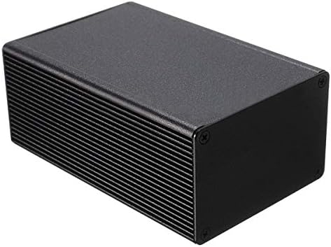 Box Box - Light Weigth Pcb Electronic Instrument Aluminum Alloy Enclosure Box 100x66x43mm Black - Envelopment Inclosure Natural