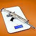 mankecheng Games Metal Metal Scar Sniper Rifle Gun Model Action Figure Arts Toys Collection Keychain Gift