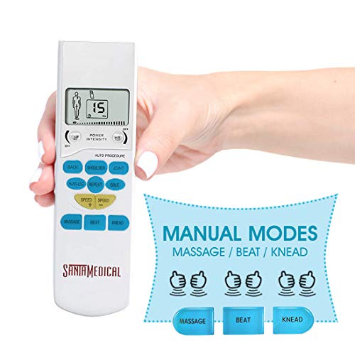 Santamedical Electronic Tens Unit Muscle Stimulator Handheld Pain Relief Pulse Massager Tens Machine