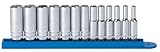 GEARWRENCH 13 Pc. 1/4" Drive 6 Pt. Socket
