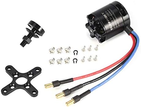 ningbao751 SUNNYSKY X2216 1250KV II 3.175mm 2-4S Outrunner Brushless Motor for RC Drone 400-800g Fixed-wing 3D Airplane Multirotor Copter