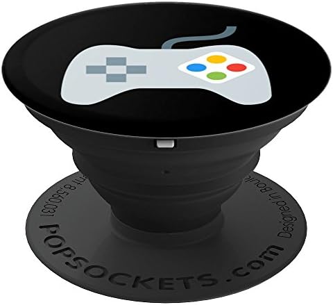 Gamer Console Controller Graphic Gift PopSockets PopGrip: Swappable Grip for Phones & Tablets