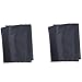 Topnaca MTB Mountain Road Bike Cycling Soft Wheel Bag with Nylon (Black (Pack of 2))