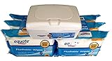 Equate Flushable Wipes (6) 48ct Packs with 48ct Pop-Up Refillable Dispenser (Combination 336 Wipes Total) (3)