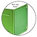 Acrimet Premium Metal Bookends (Heavy Duty) (Green Citrus) (1 Pair Pack)