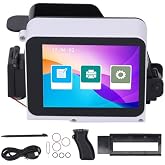 Zunate 2 in 1 Handheld Inkjet Printer - 12.7mm Portable Inkjet Printing Machine with Touchscreen, Multi Languages Materials for Barcode Date Label Batch Number