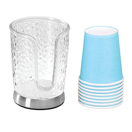 Mdesign Modern Plastic Compact Small Disposable Paper Cup