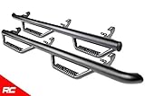 Rough Country Nerf Bar Hoop Steps Compatible w/ 2018-2019 Jeep Wrangler JL 4DR Side Steps Rock Sliders RCJ1866